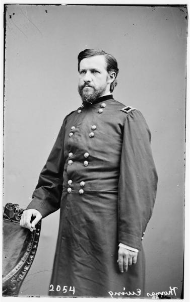 Brigadier General Thomas E. Ewing. Photograph courtesy of the Library of Congress.