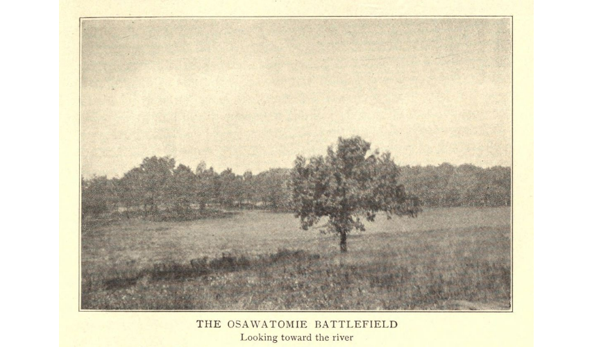 Osawatomie Battlefield. Courtesy of the Internet Archive.