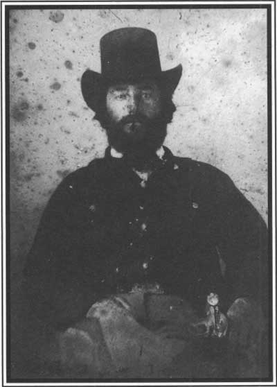 John T. Hughes was killed in the First Battle of Independence while leading a charge to secure the bank. Courtesy of the National Park Service.