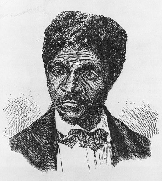 Wood engraving of Dred Scott. Courtesy of the Library of Congress.
