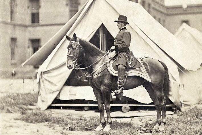 Major General Joseph Hooker, who commanded Union troops in the Battle of Wauhatchie. Courtesy of the Library of Congress.