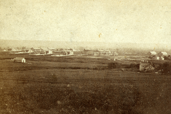 Today, Fort Riley is one of only two Kansas forts established before the Civil War that are still in operation. Courtesy of the Library of Congress.