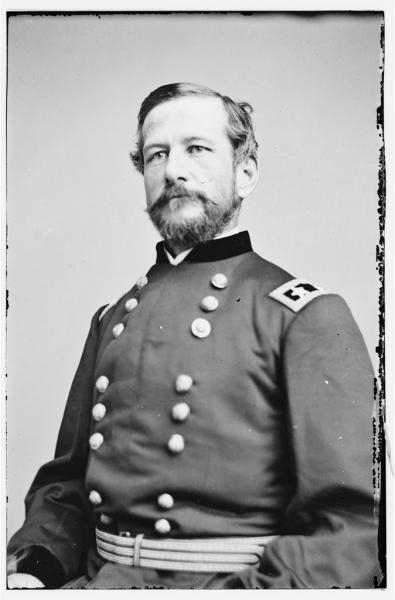 Portrait of Maj. Gen. Alfred Pleasonton, officer of the Federal Army. Image courtesy of the Library of Congress.