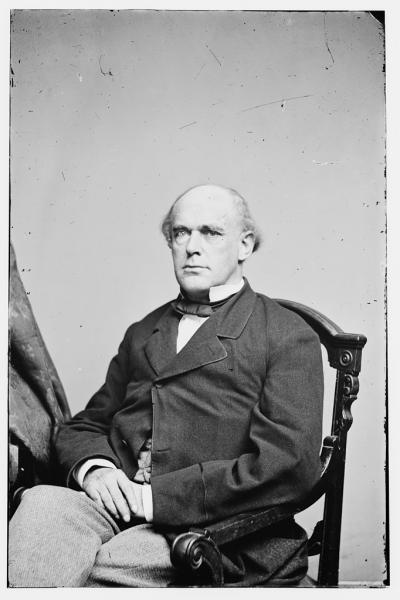 Senator Salmon P. Chase condemned the Kansas-Nebraska bill as “an atrocious plot” to claim the territory for “masters and slaves.” Image courtesy of the Library of Congress.