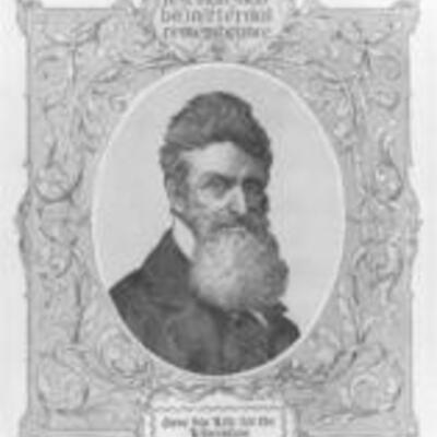 John Brown, 1800-1859, Memorial      Frame