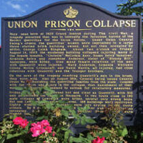 Union Prison Collapse Marker