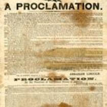 Preliminary Emancipation Proclamation, 1862