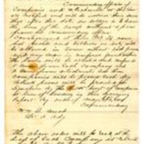 Missouri State Militia 8th Cavalry Circular Orders on Leaves from Camp
