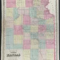 Sectional Map of the Territory of Kansas