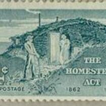 The Homestead Act, 1862-1962 : 4 Cents, U.S. Postage