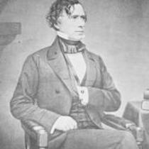 President Franklin Pierce, Seated, with Left Hand Inside Vest