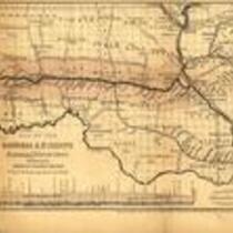 Map of the Hannibal & St. Joseph Railroad