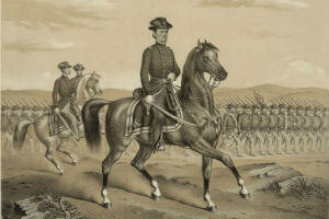 Union Colonel Franz Sigel led troops in a failed attack on Wilson's Creek.  