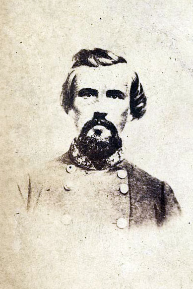 Nathan Bedford Forrest, Confederate General and the first Grand Wizard of the Ku Klux Klan. Image courtesy of the Library of Congress.